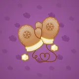 Snow Mittens #931