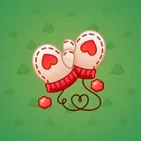 Snow Mittens #933