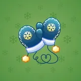 Snow Mittens #935