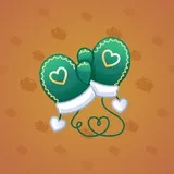 Snow Mittens #945