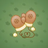 Snow Mittens #972