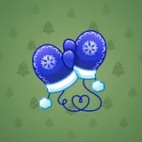 Snow Mittens #986