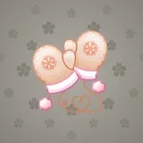 Snow Mittens #996